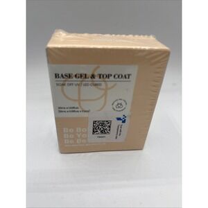 Beetles Base Gel & Top Coat Soak Off UV LED Cured 15 ml Each 2 Piece Set